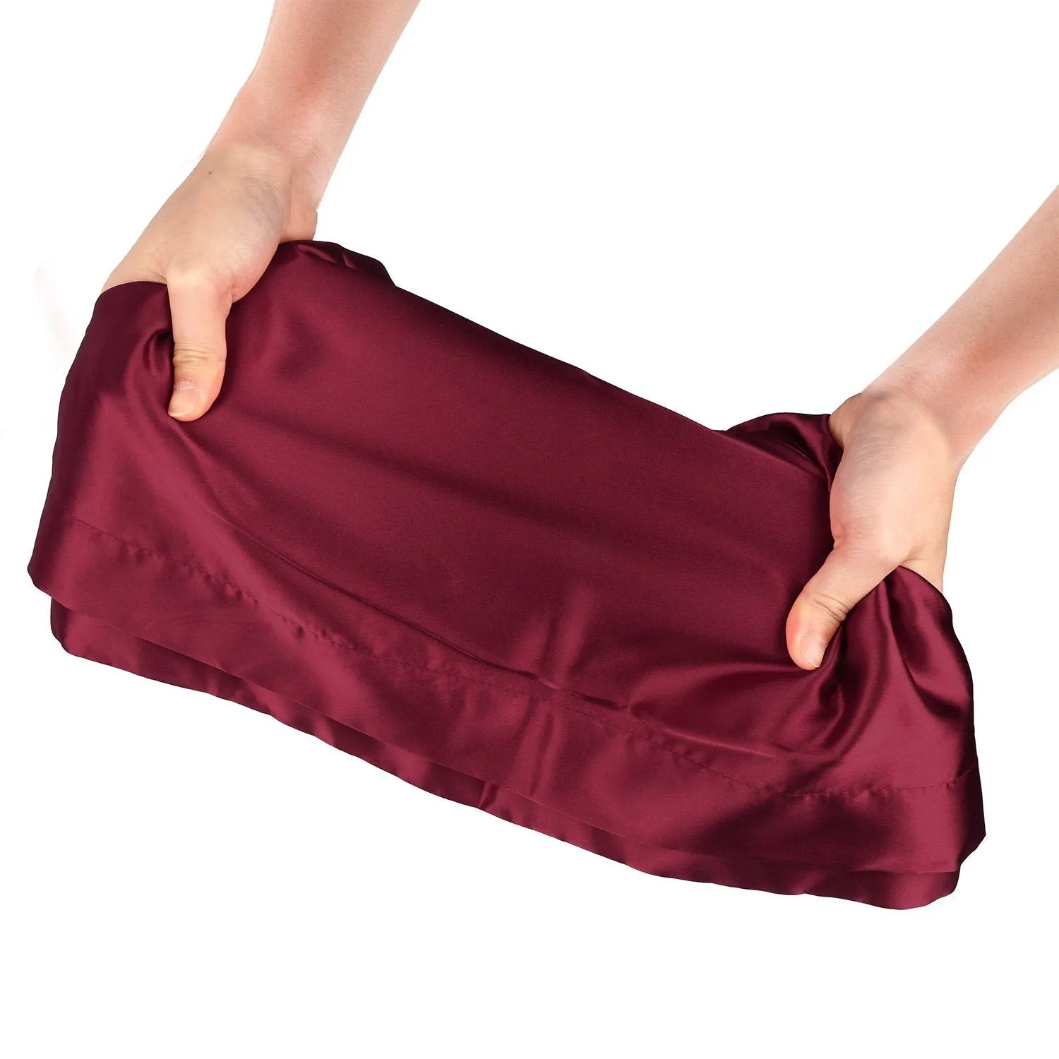 2-Pack: Soft Silky Satin Pillow Case