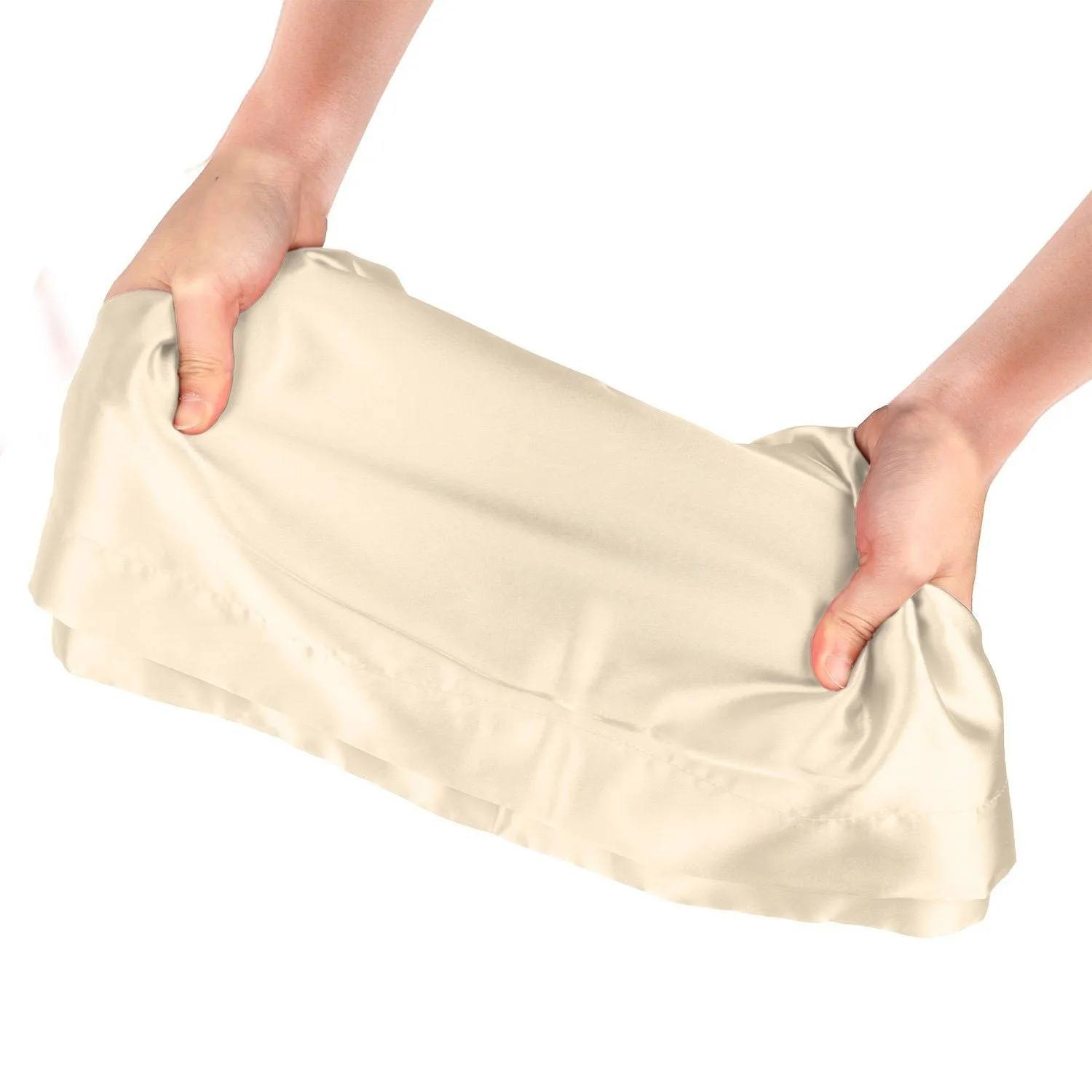 2-Pack: Soft Silky Satin Pillow Case