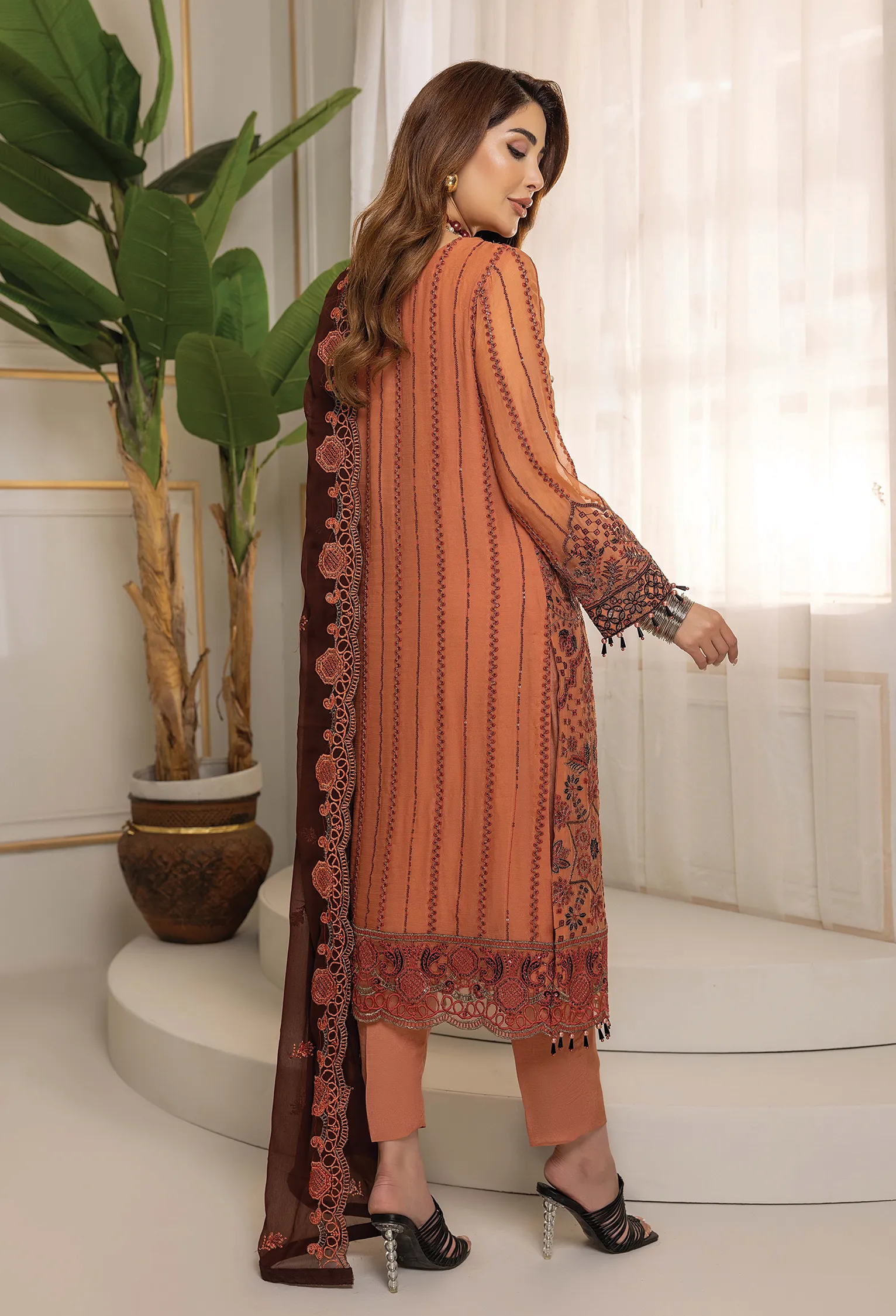 Adan's Libas Wisteria Chiffon Collection – Amrina