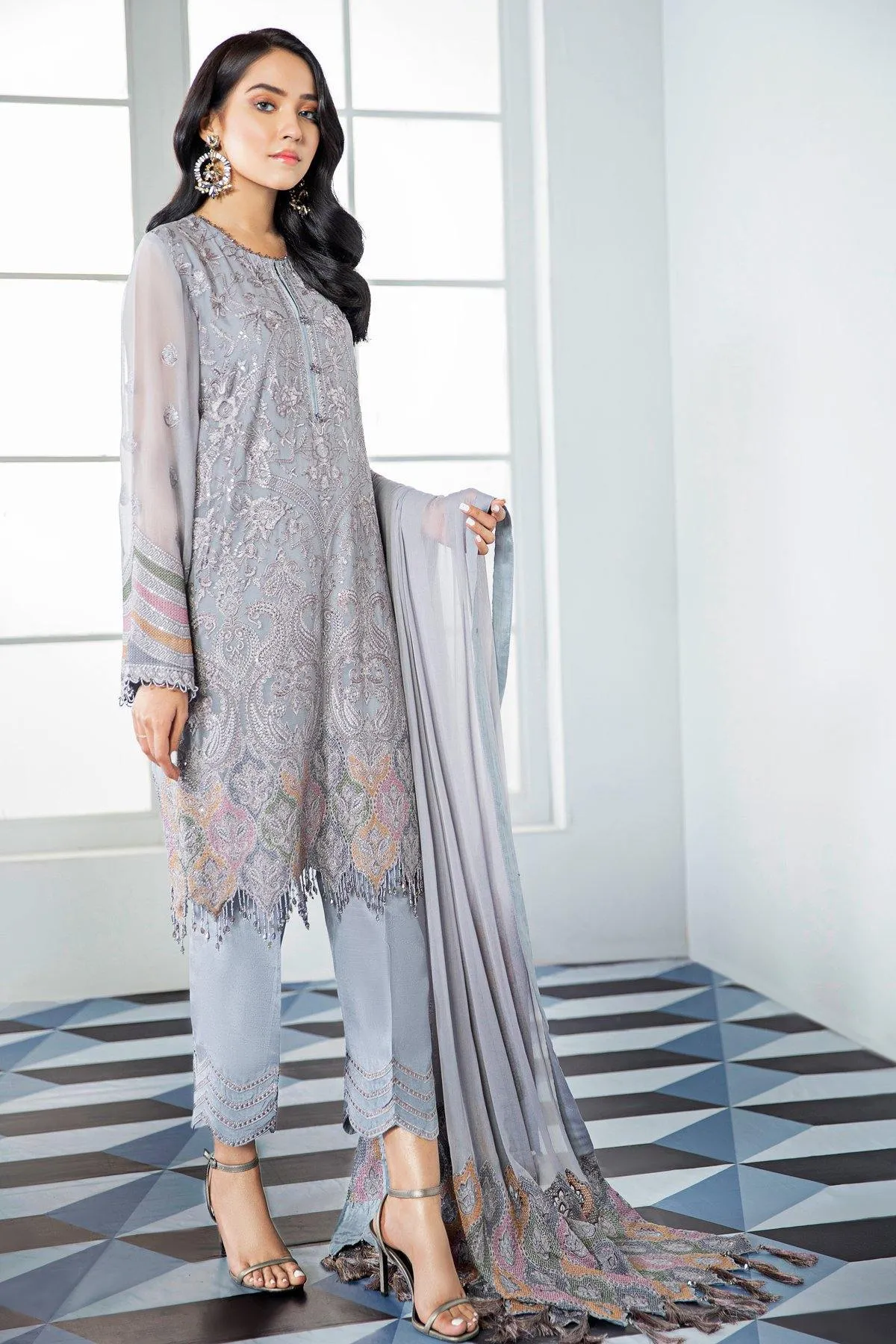 Alizeh Embroidered Chiffon Collection Vol-3 – Zarbin