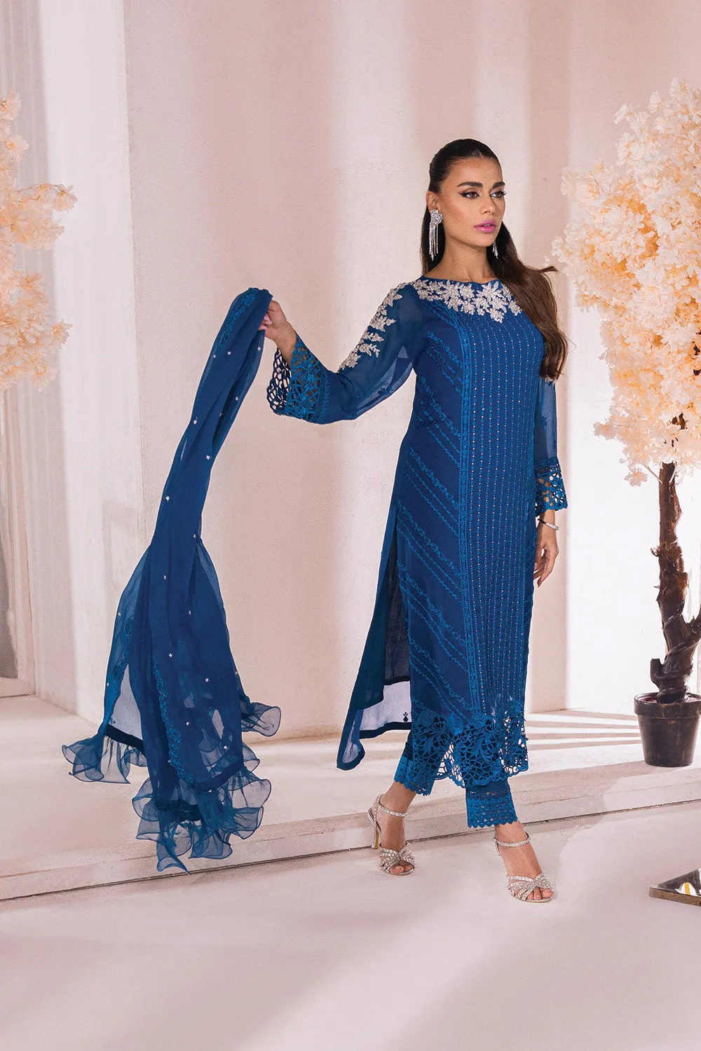 Azure Luxe Eid Embroidered Formal Collection – Mystic Jewel