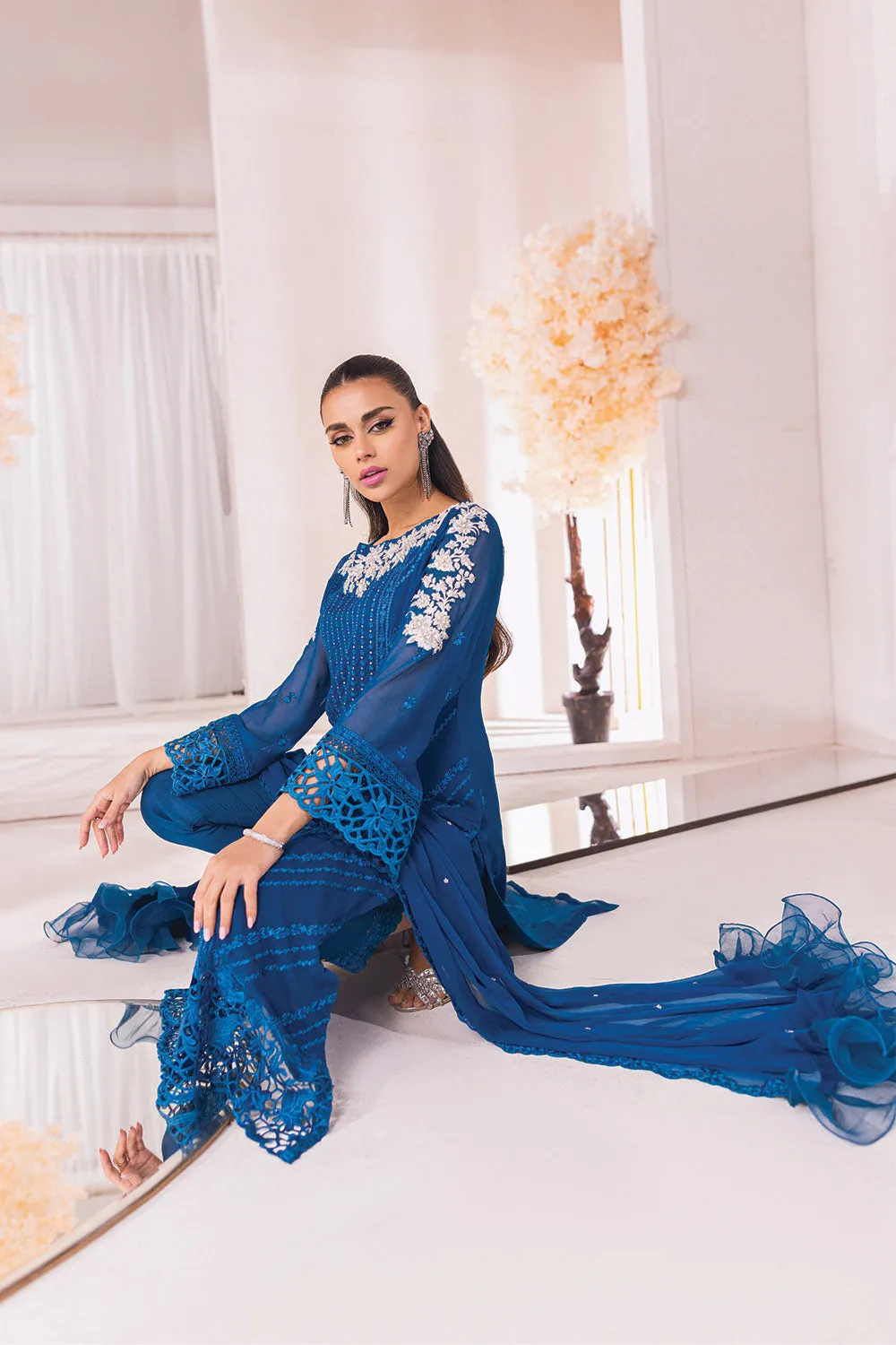 Azure Luxe Eid Embroidered Formal Collection – Mystic Jewel