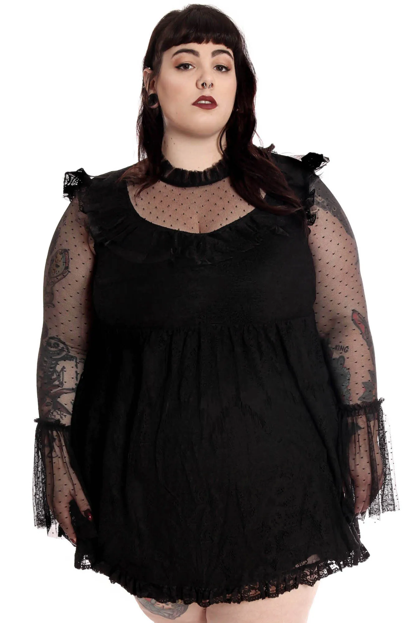 Bewitched Lace Dress [PLUS]