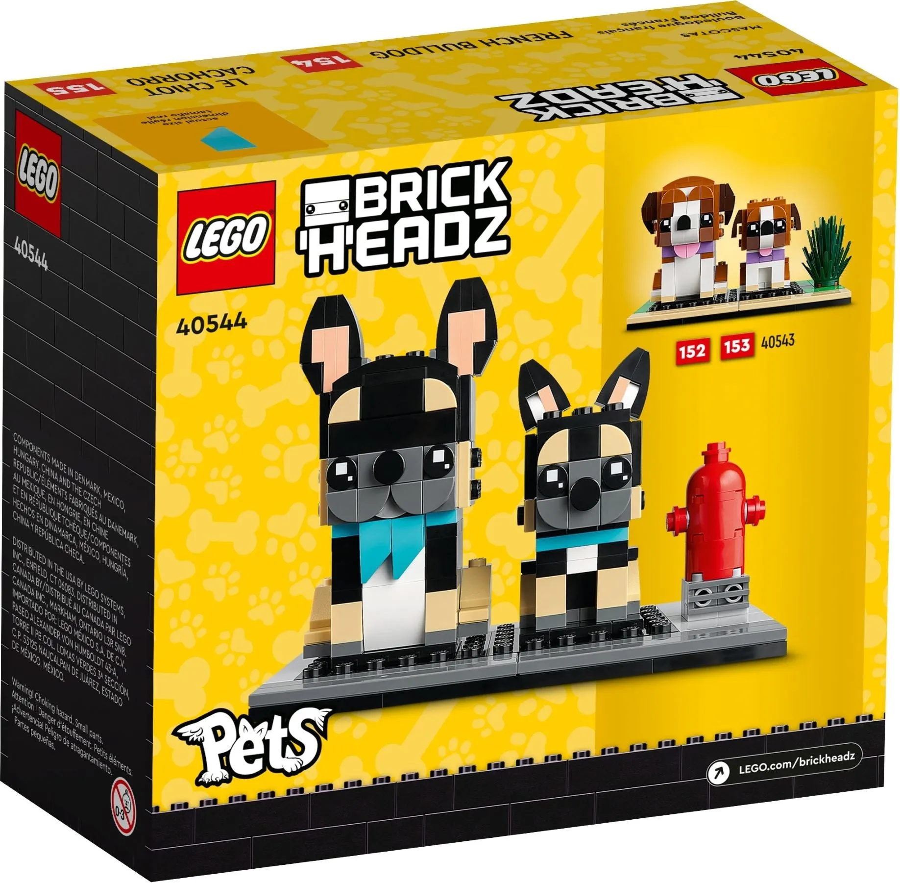 BrickHeadz French Bulldog 40544