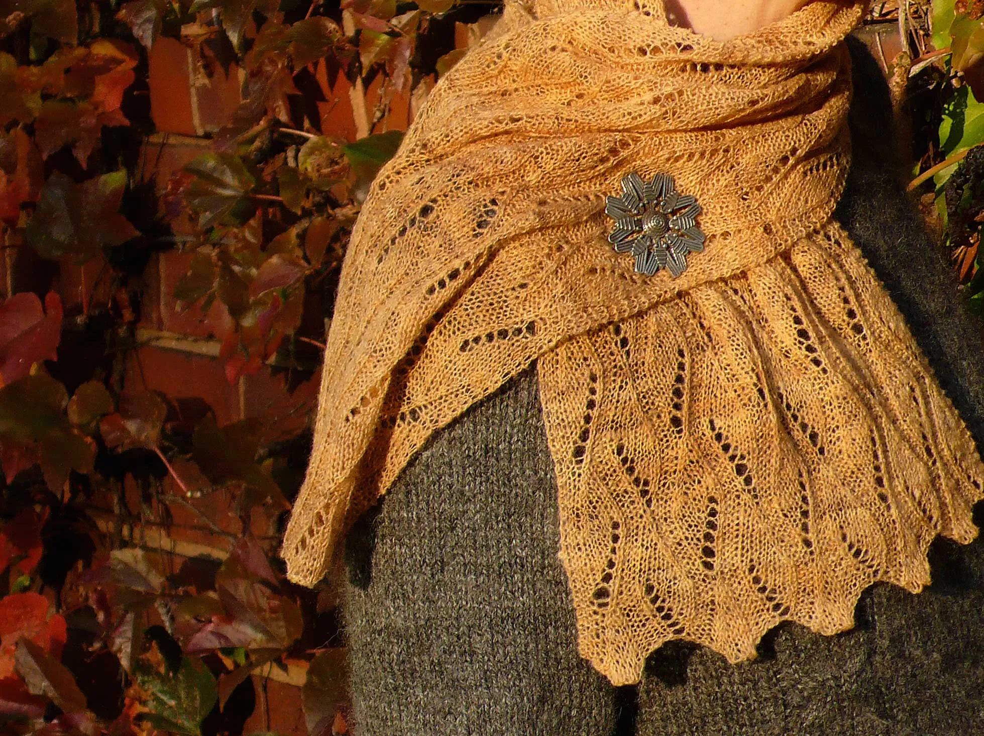 Butternut Scarf <br/><small>knitting pattern</small>