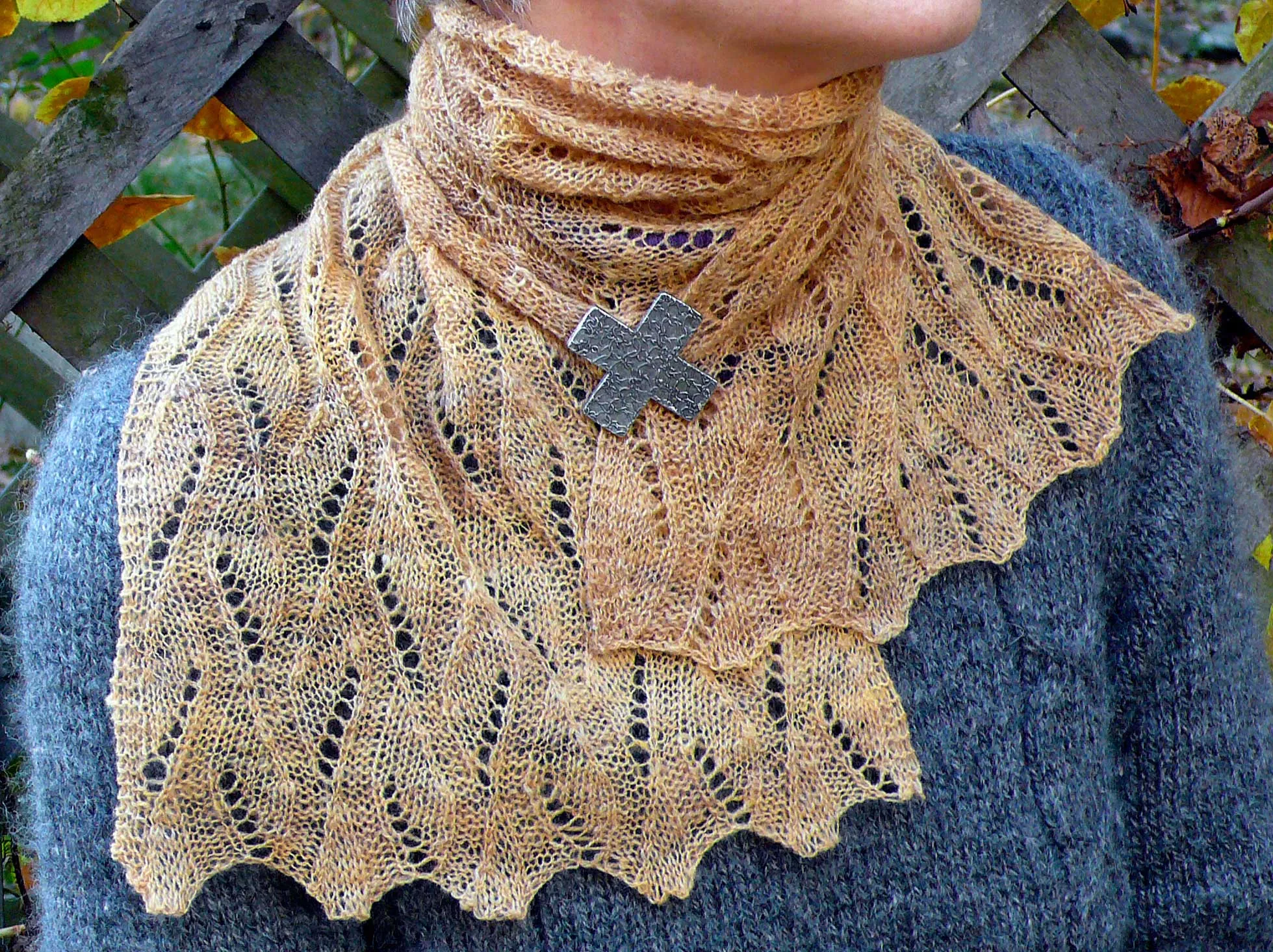 Butternut Scarf <br/><small>knitting pattern</small>