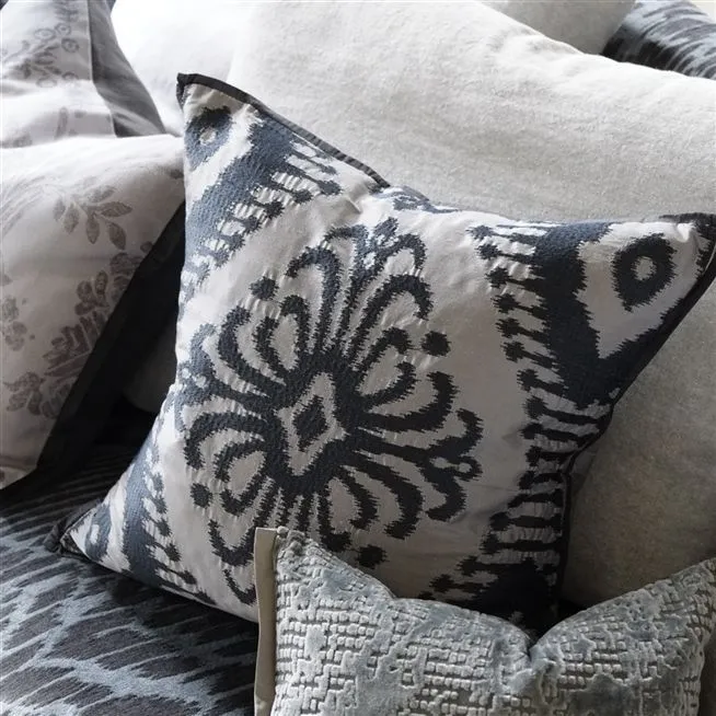 Designers Guild Pashan Graphite Throw Pillow