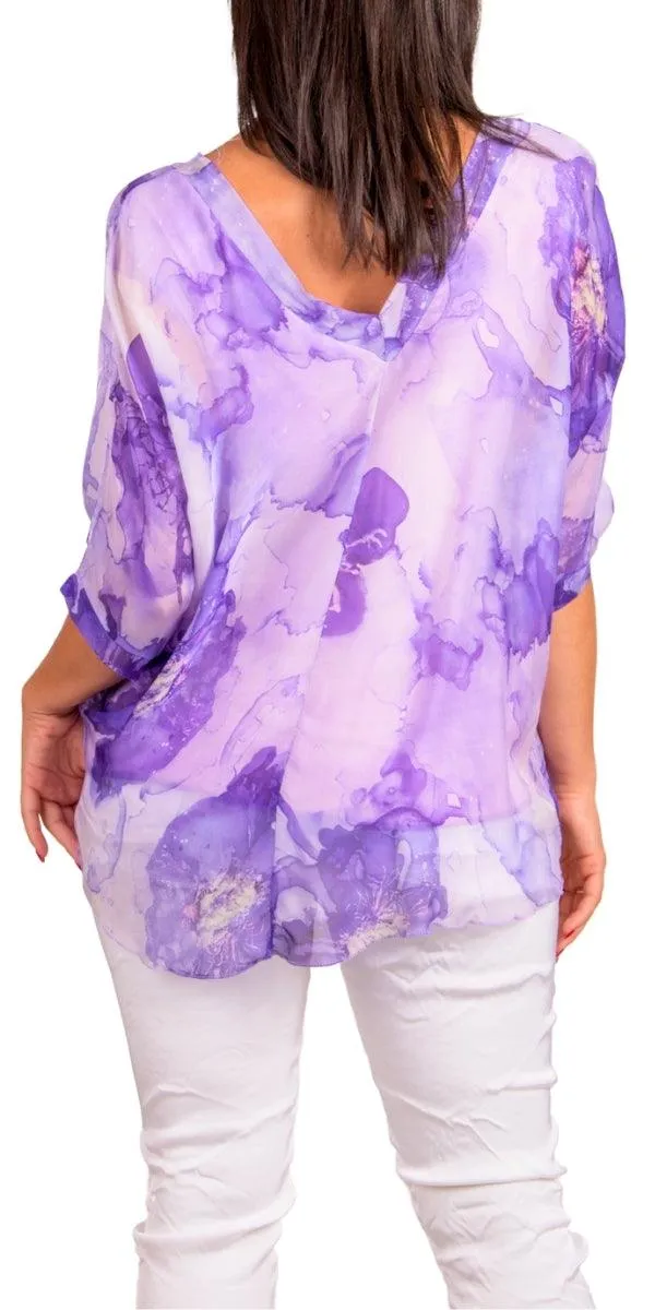 Diana Floral Blouse