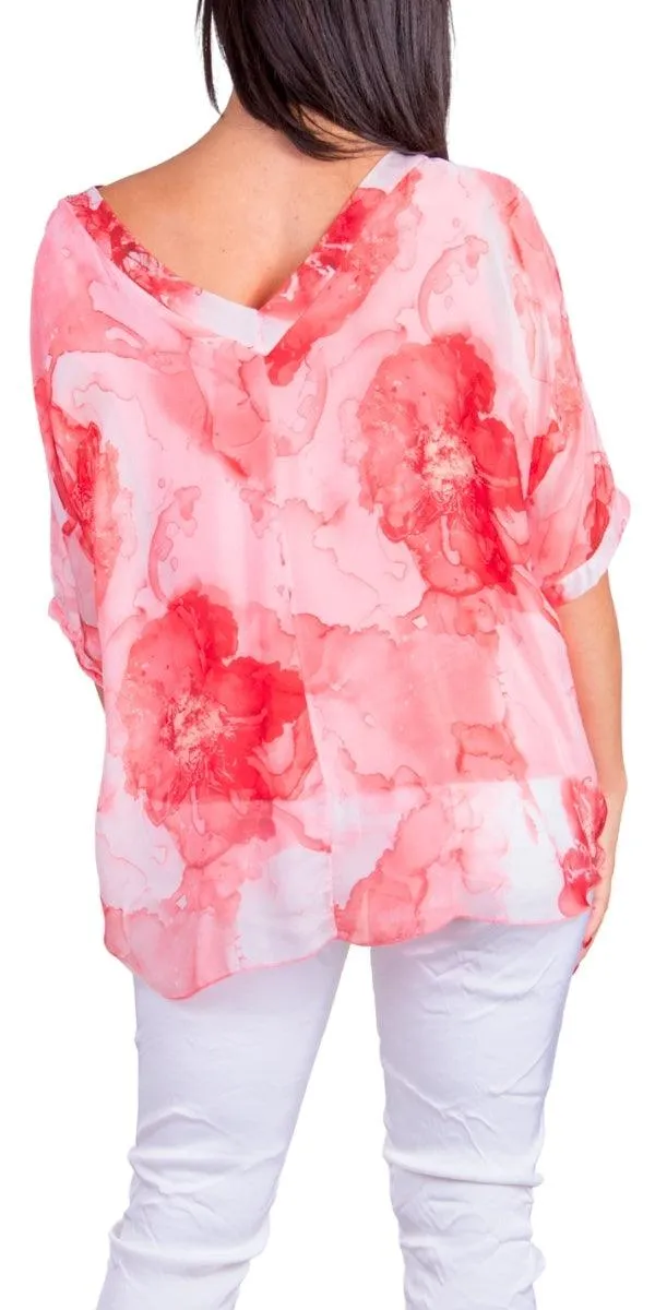 Diana Floral Blouse