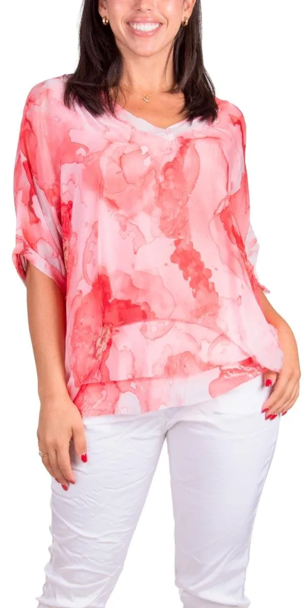 Diana Floral Blouse