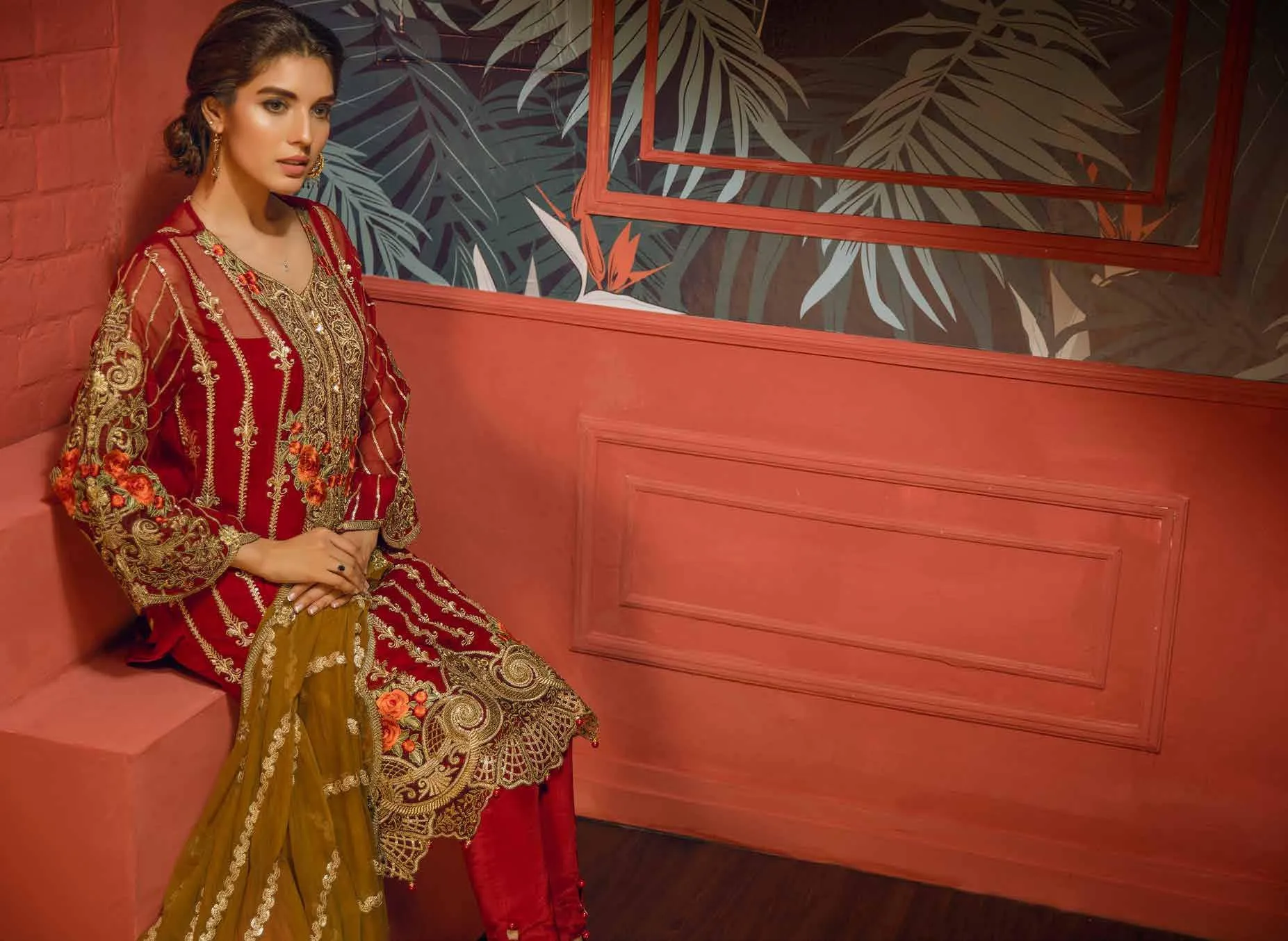 Eshaal Embroidered Luxury Chiffon Collection Vol-2 by Emaan Adeel – EA08