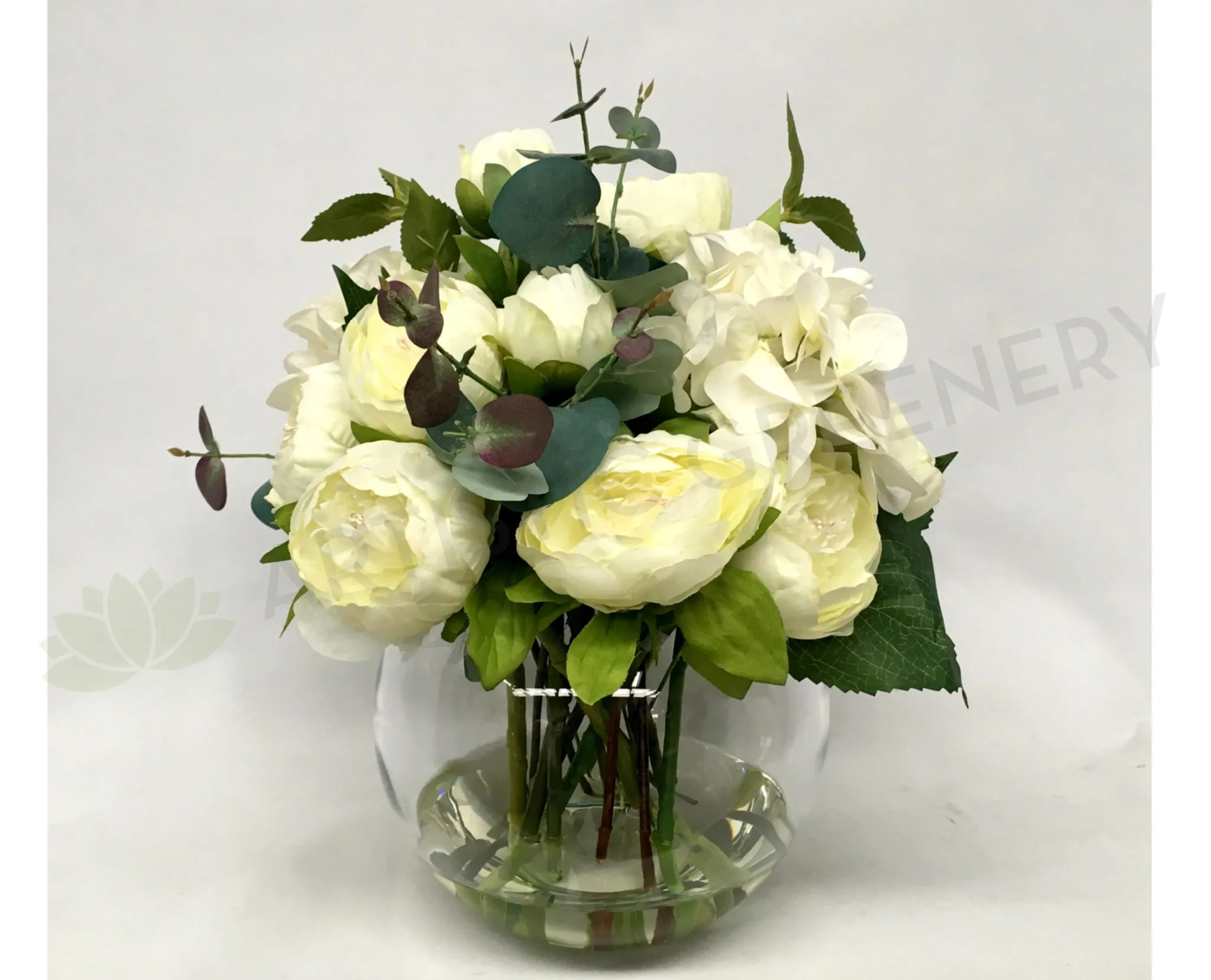 FA1053 - Peony & Hydrangea Floral Arrangement