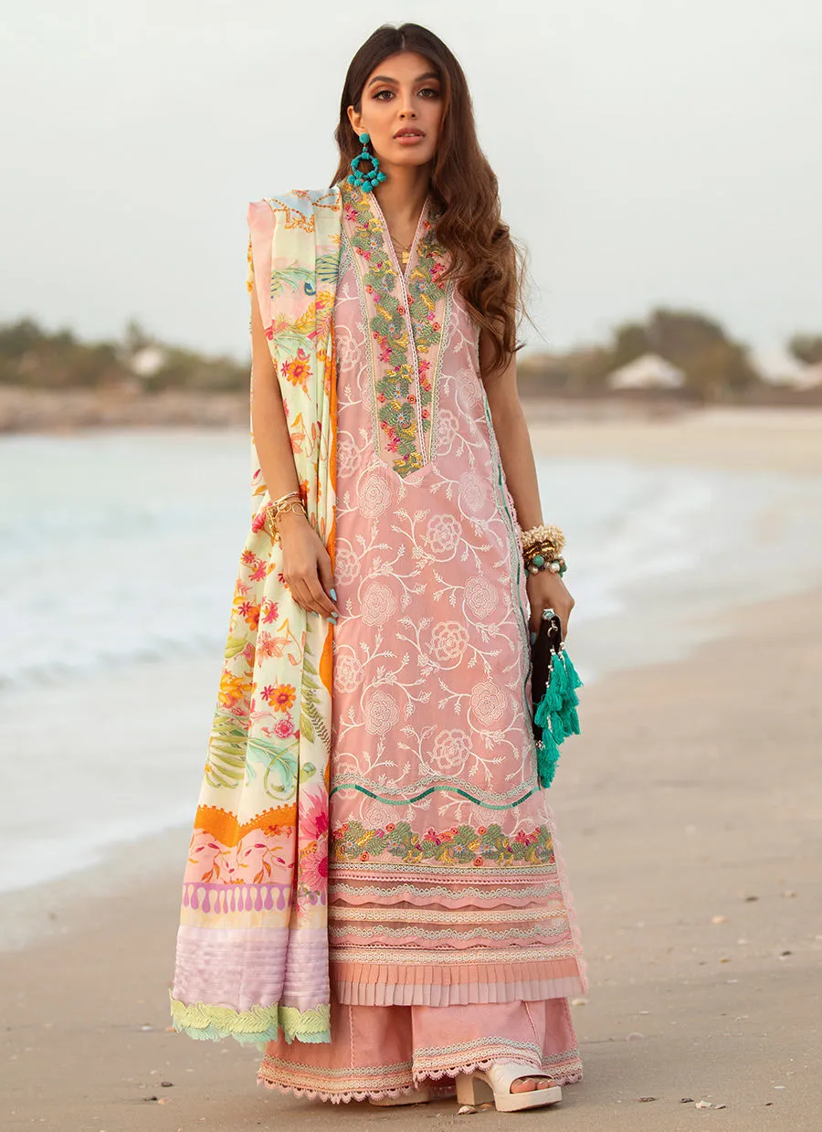 Farah Talib Aziz Luxury Lawn Collection 2022 – Aruba Rose