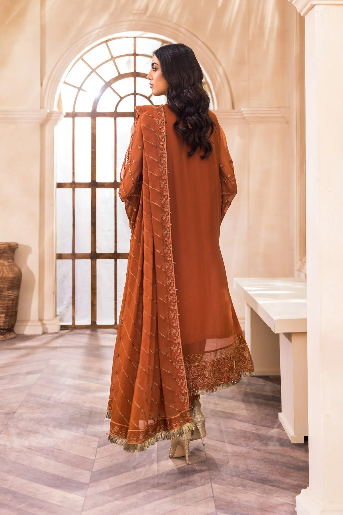 Farasha Embroidered Luxury Chiffon Collection 2022 – HARMONY