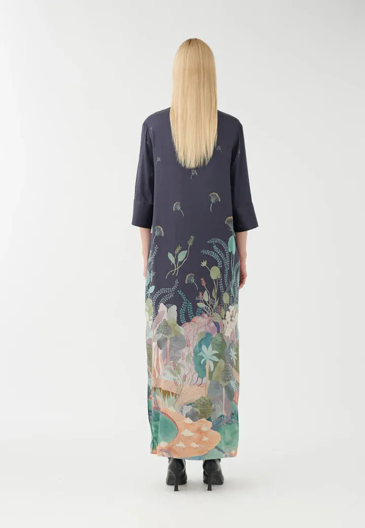 Helgadea Mystery Silk Kimono Dress