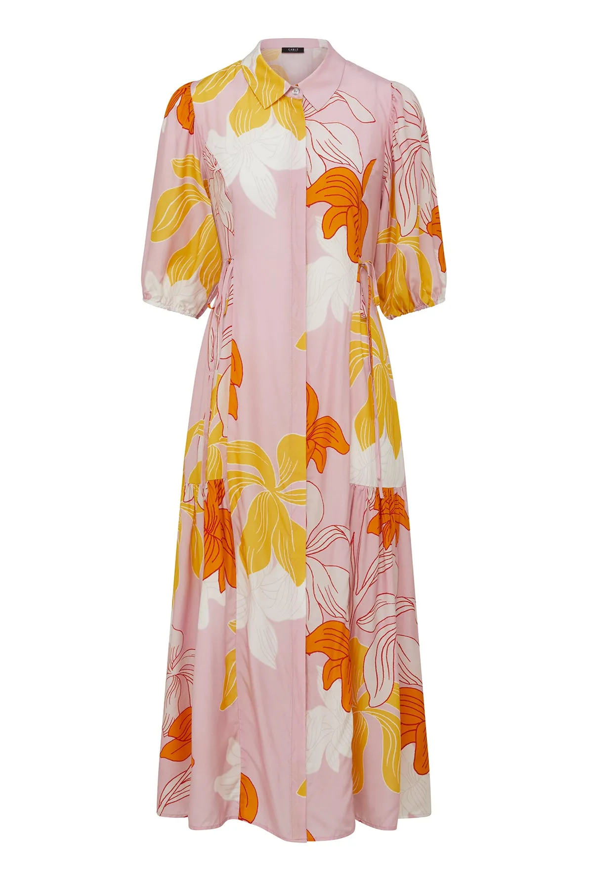 Iris Dress - Pink Floral