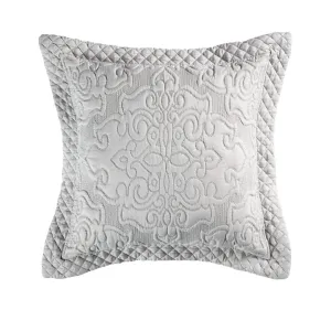 Laurent 43x43cm Filled Cushion Silver