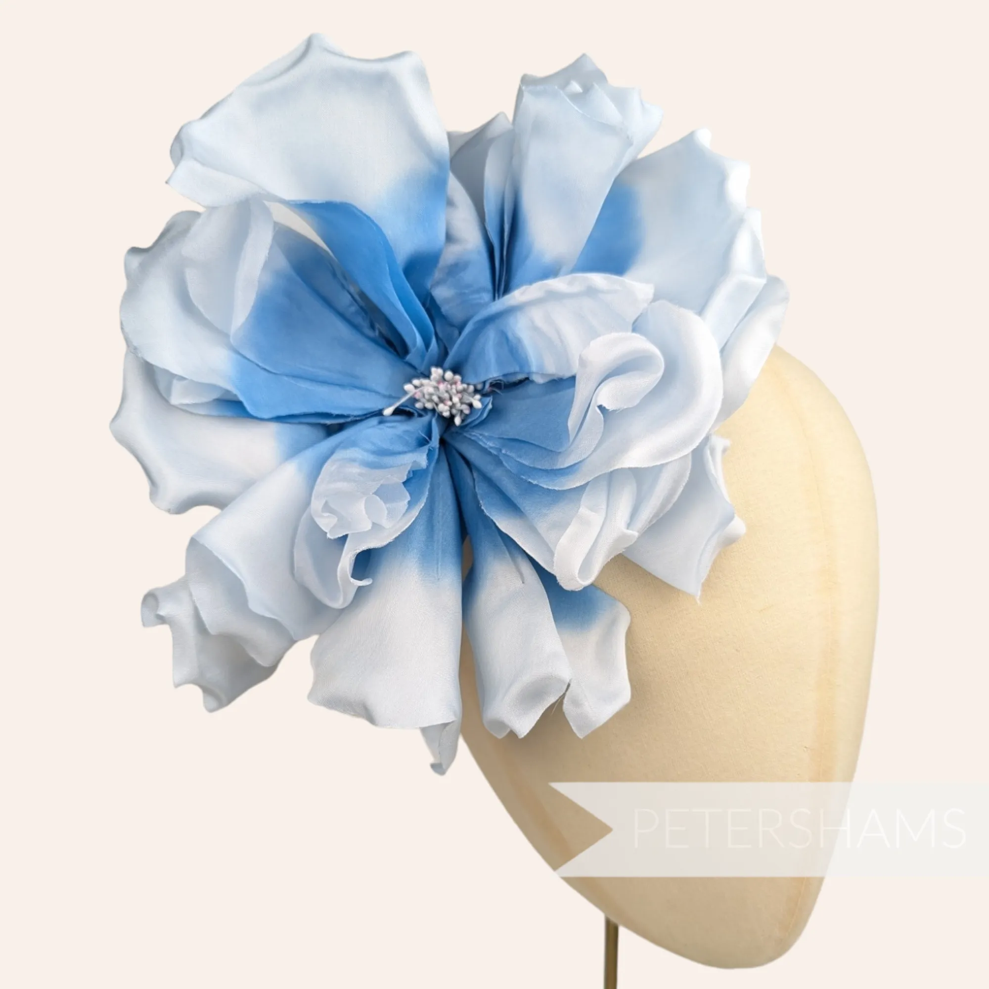 'Lucinda' Extra Large Silk 20cm Rose Millinery Flower