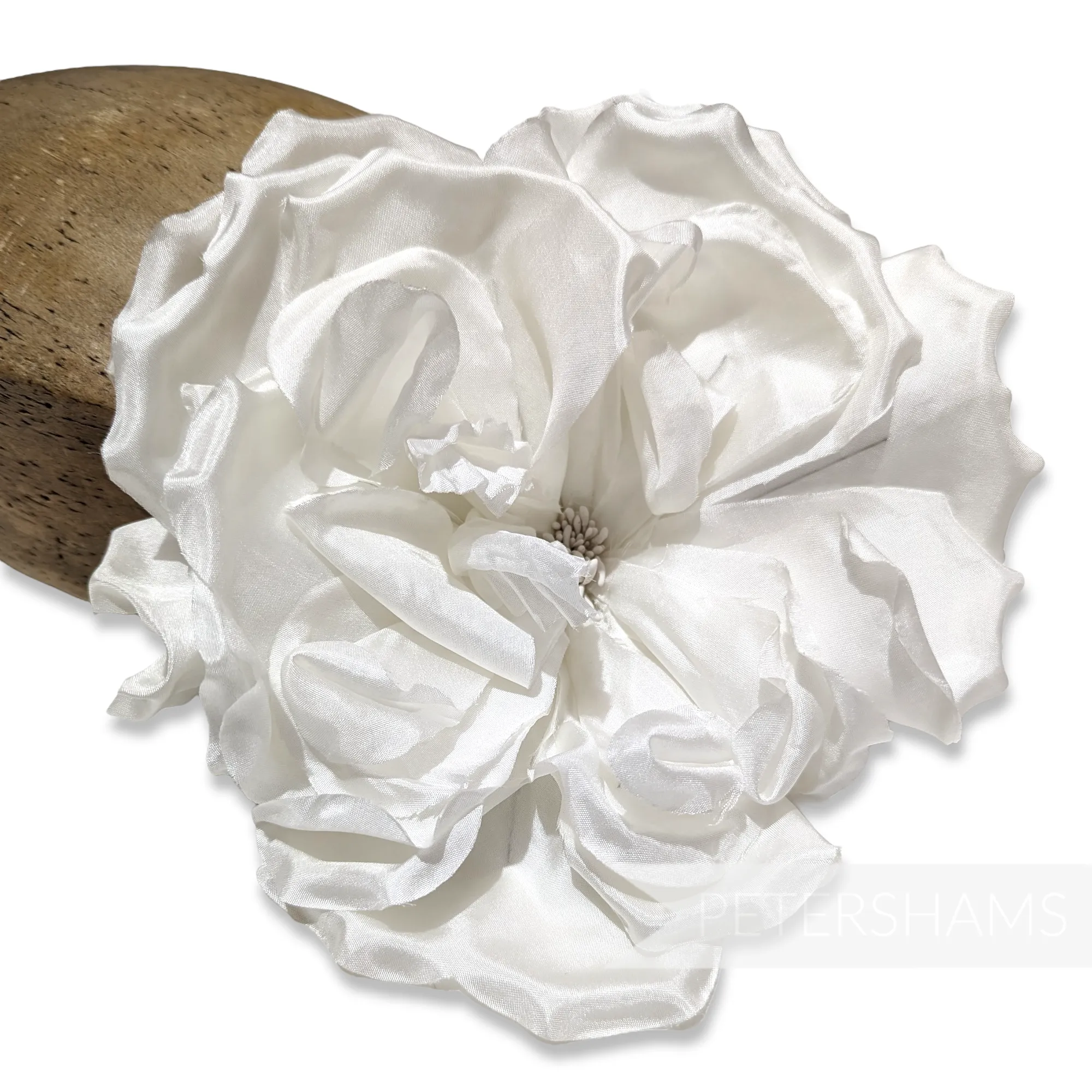 'Lucinda' Extra Large Silk 20cm Rose Millinery Flower