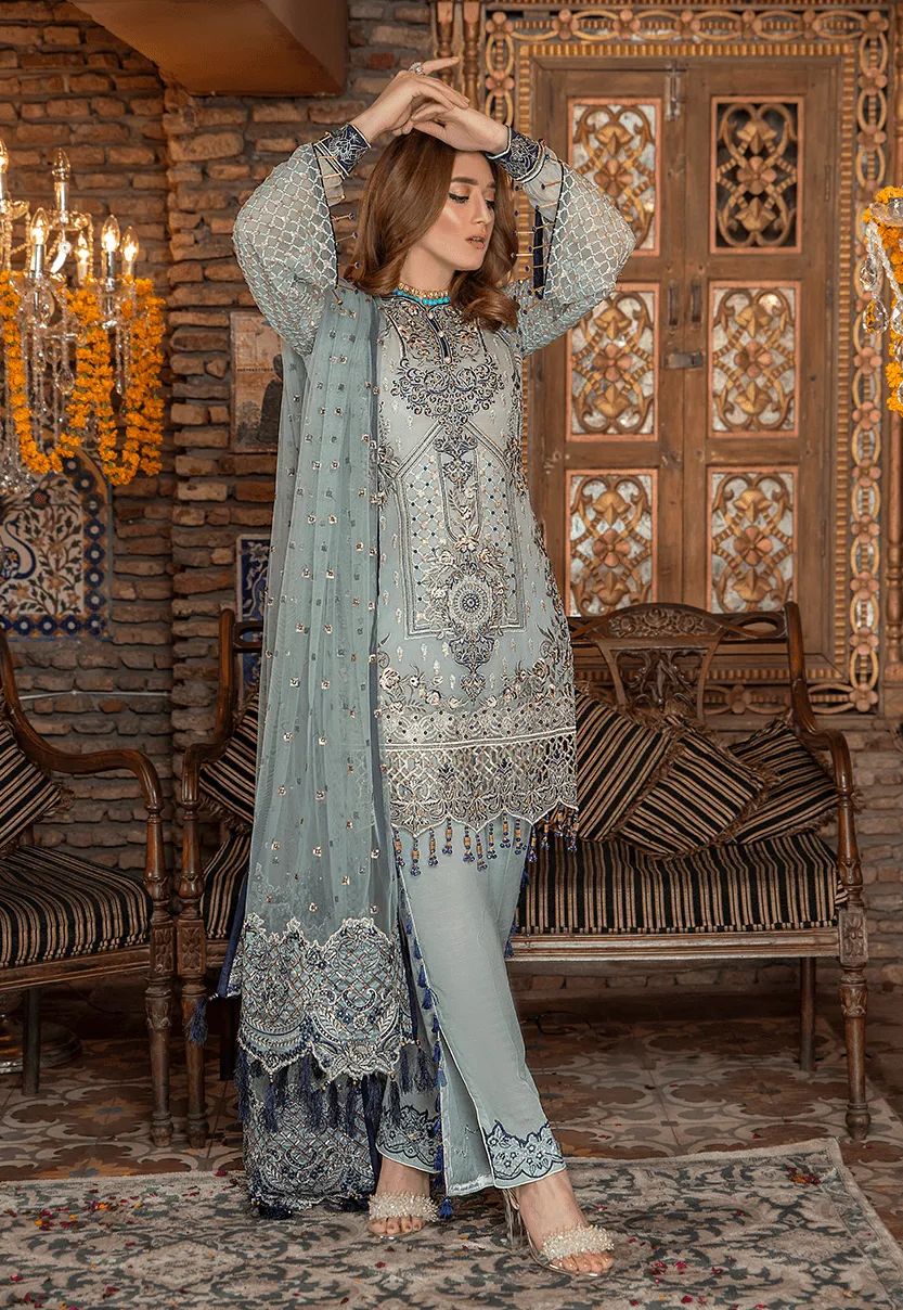 Maryam's Premium Luxury Embroidered Chiffon Collection Vol 5 – MP-156 Carolina