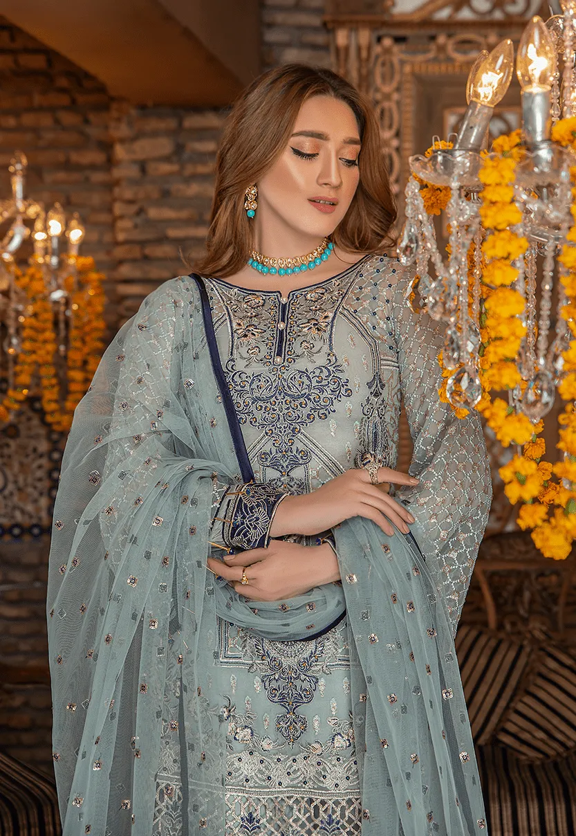 Maryam's Premium Luxury Embroidered Chiffon Collection Vol 5 – MP-156 Carolina