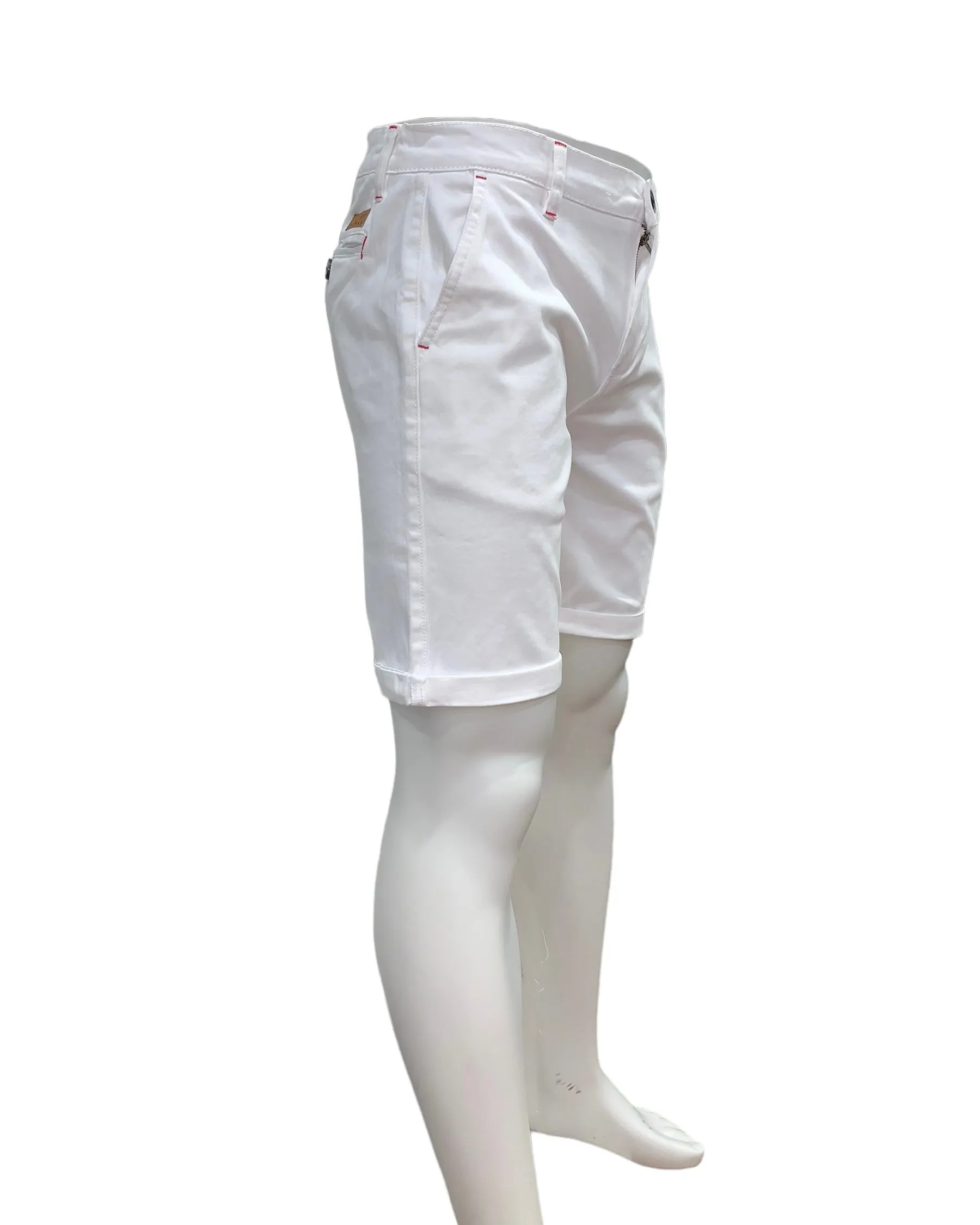 Men’s Chino shorts #ALAMO White