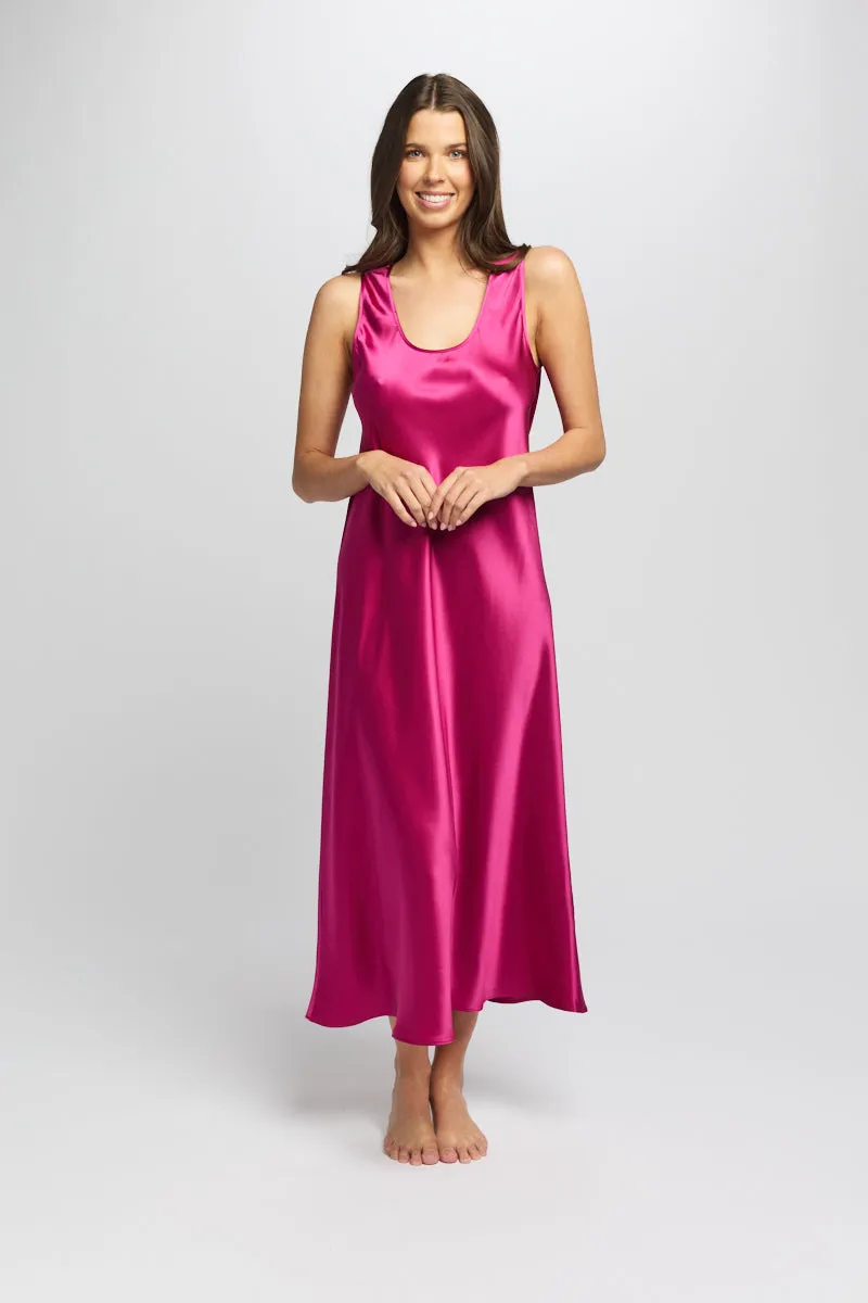 Mono Silk Long Nightdress