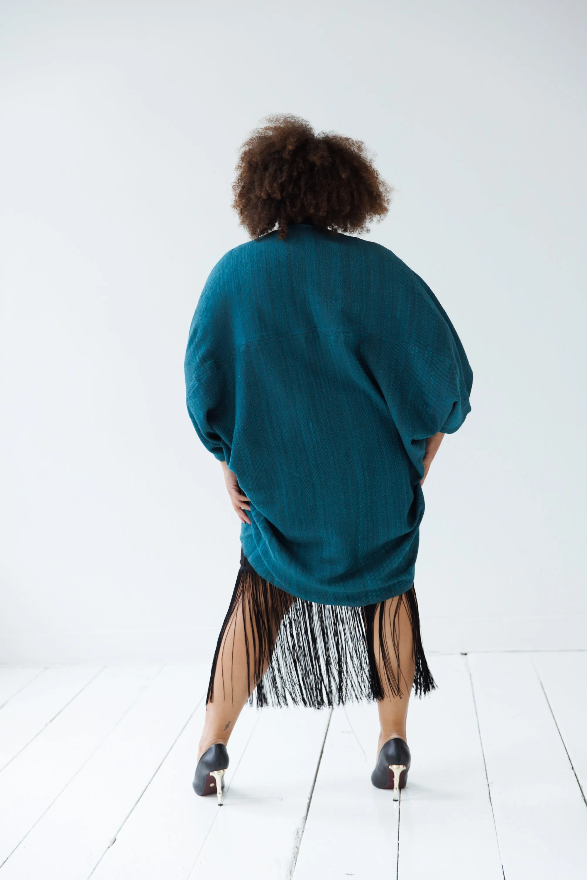 NEW! JIVA Wool Silk Kimono Air