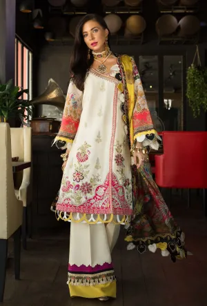 Noor by Saadia Asad Festive Collection 2019 – D9 CREAM