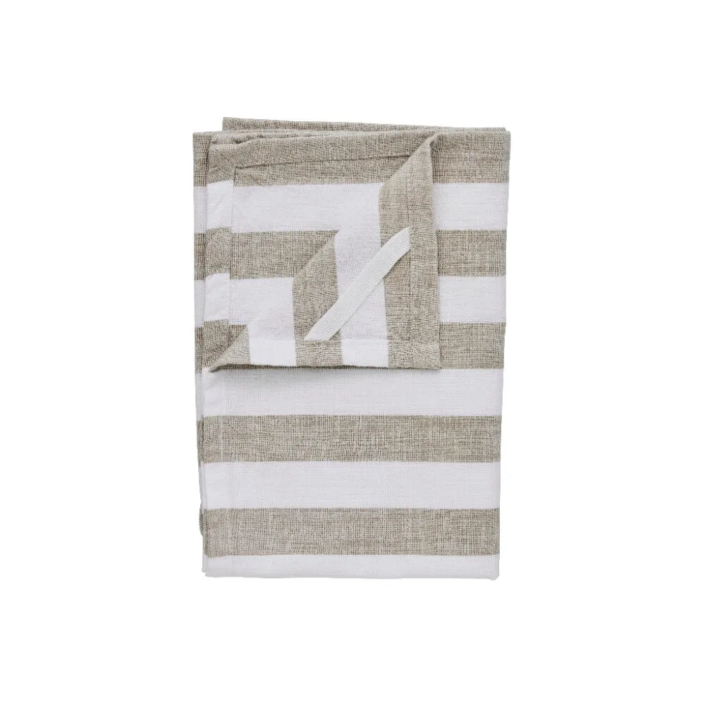 Olivia kitchen towel 70x50 cm. sand striped