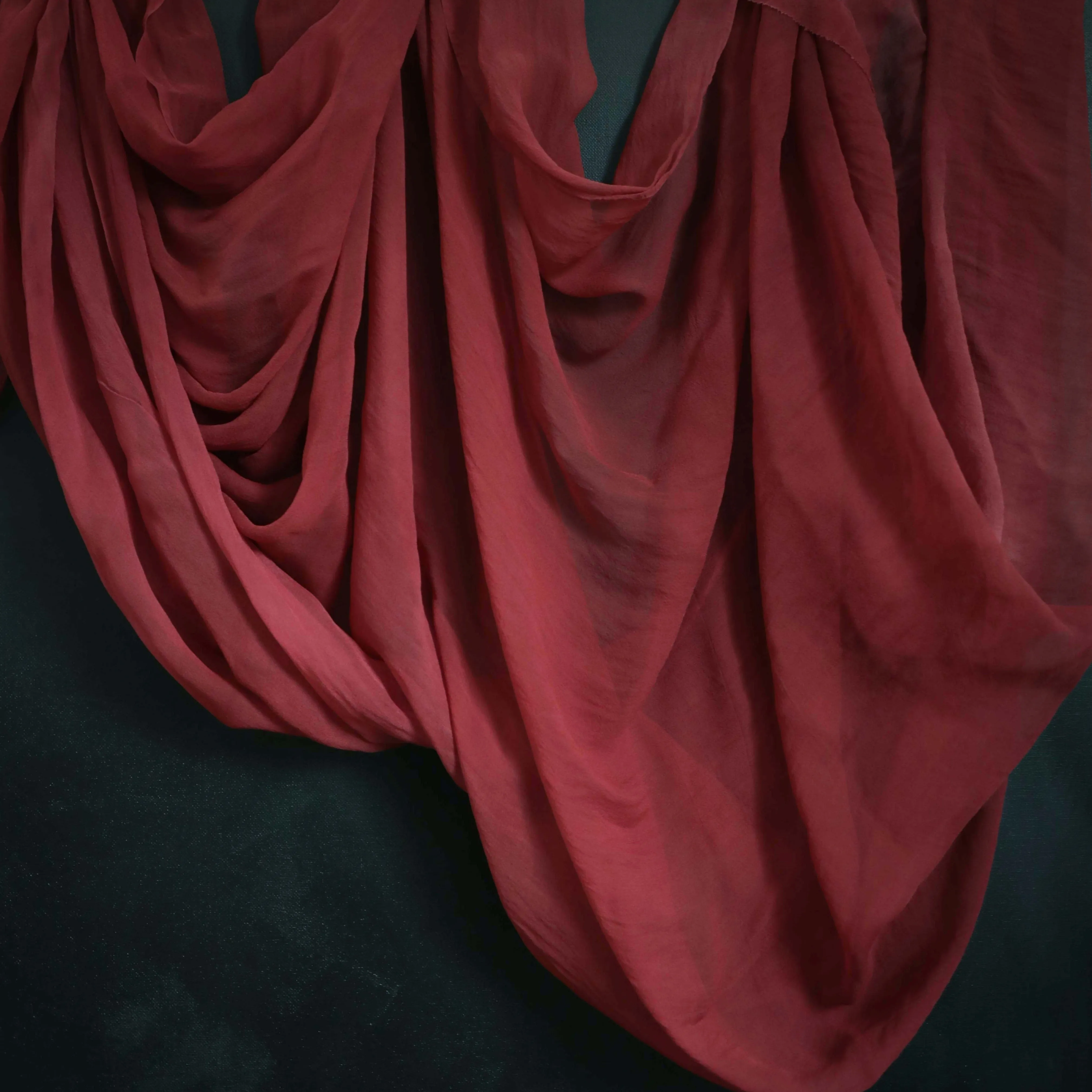 Persian Red {Sheer Silk Runner}