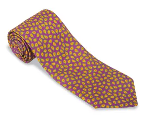 Purple Morrell Pine Necktie - F5369