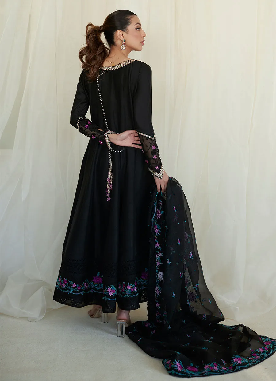 Raven Black Kalidaar and Dupatta