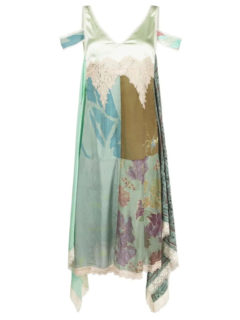 Regenerated Silk Scarves Nuise Dress