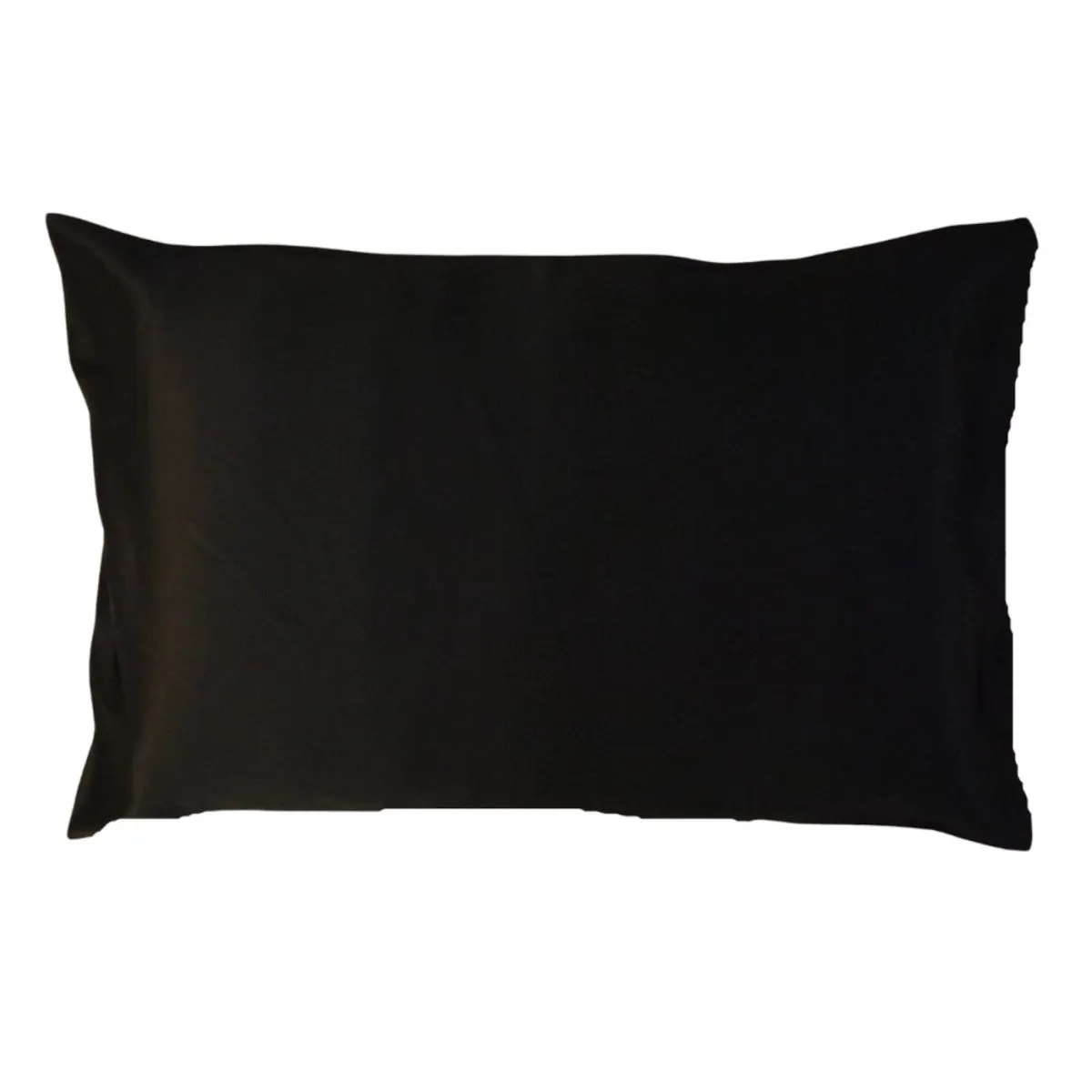 Silk Magnolia Silk Pillowcase Black