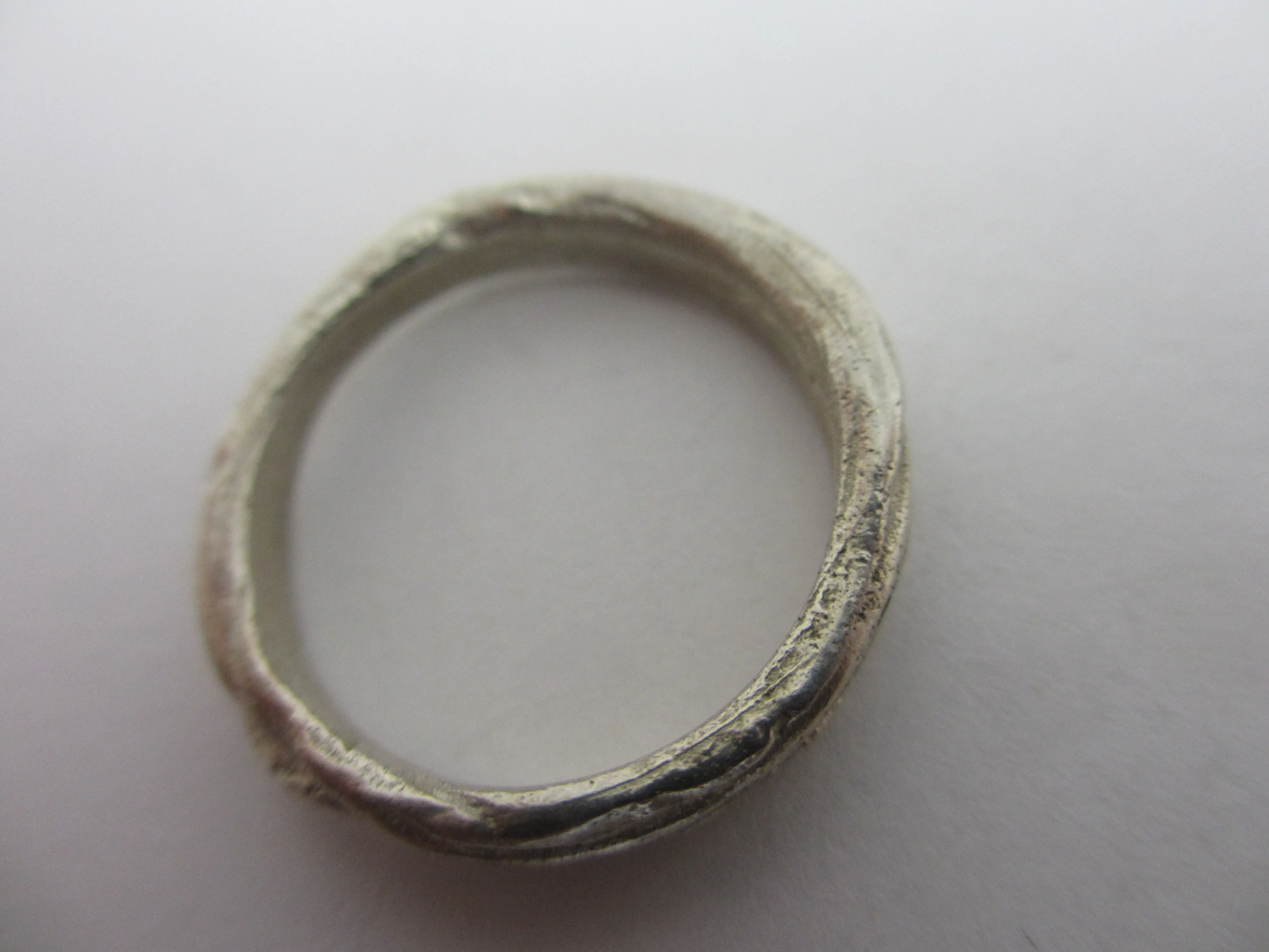 Sterling Silver Band Ring Vintage c1980