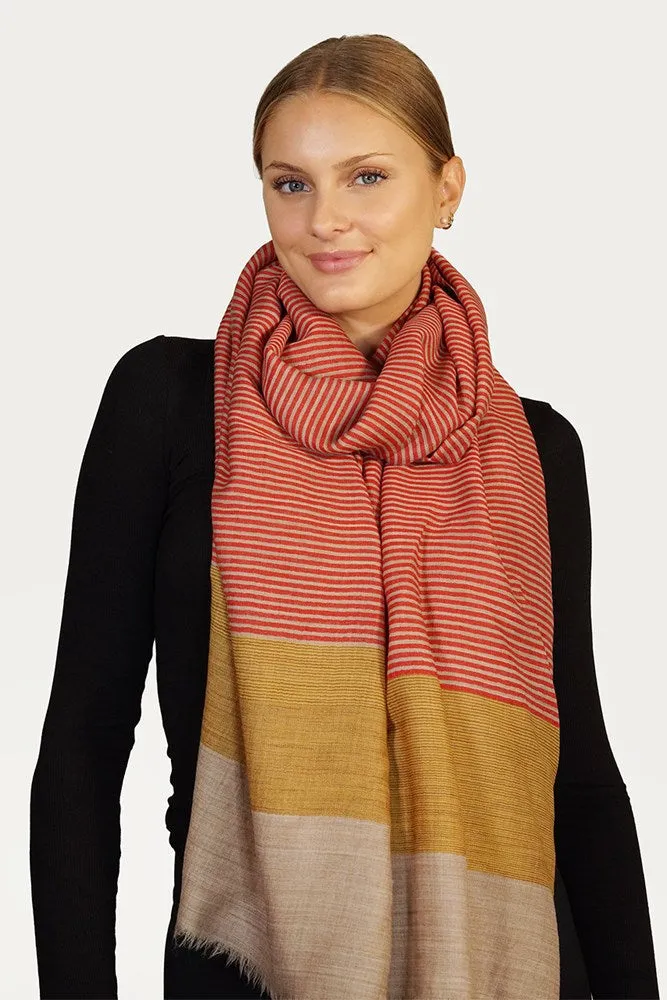 Tradition Textiles Australian Fine Merino Wool Scarf