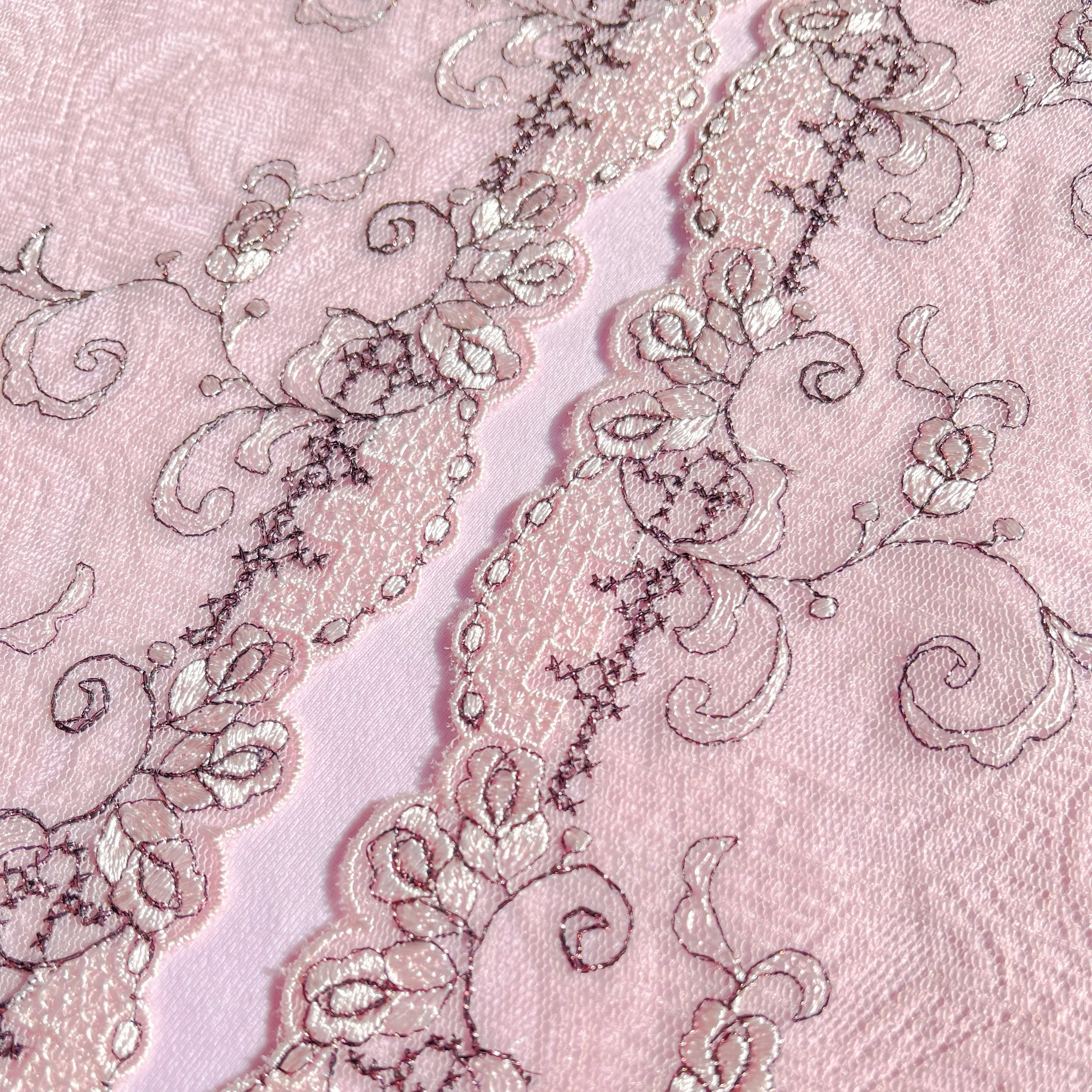 Tulle Lace #331 - Rose Colored Glasses