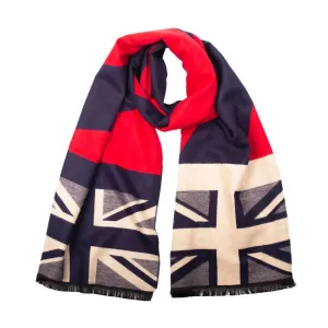 Union Jack Jacquard Scarf