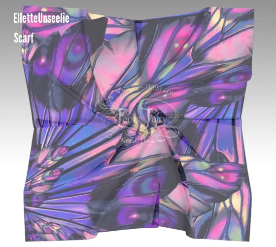 Unseelie Ellette Fairy Wings Scarf / Fabric Made to Order